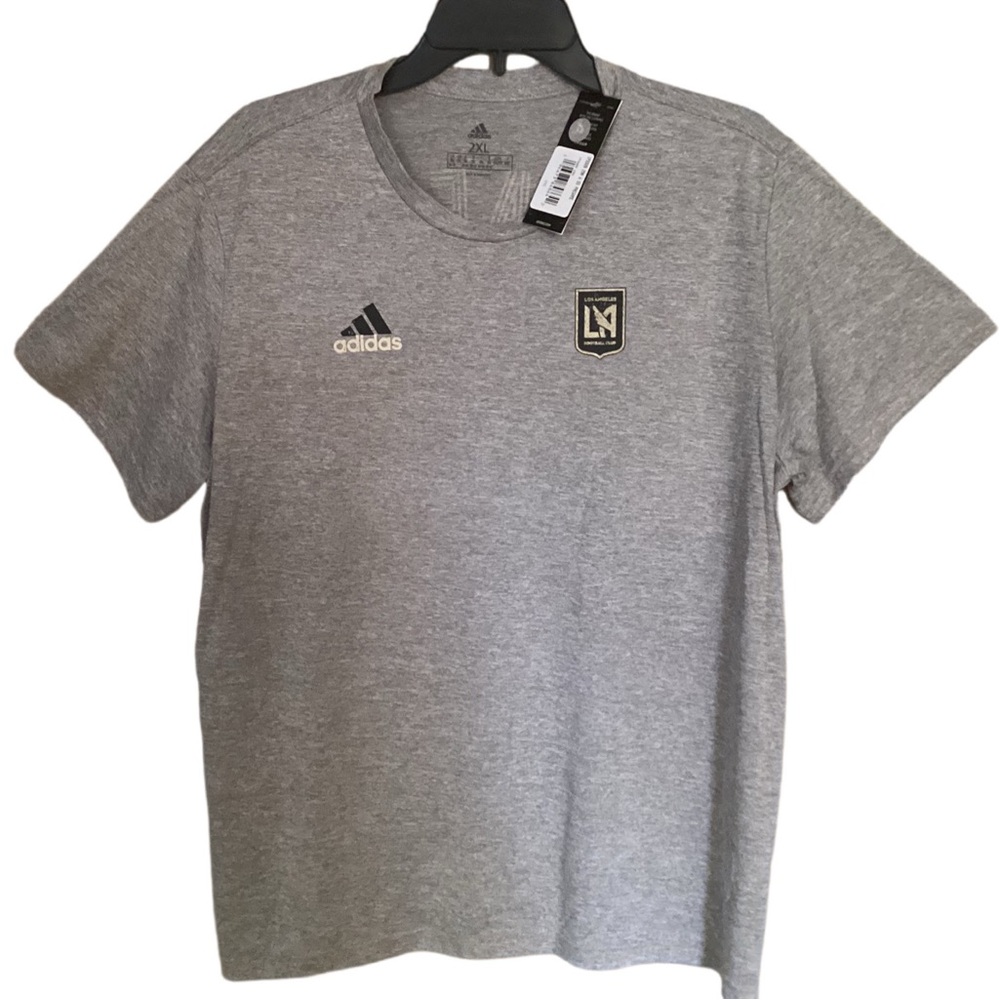 Adidas NWT Los Angeles Football Club MAJOR LEAGUE SOCCER T-Shirt. 2XL
